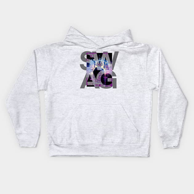 Swag Kids Hoodie by SAN ART STUDIO 